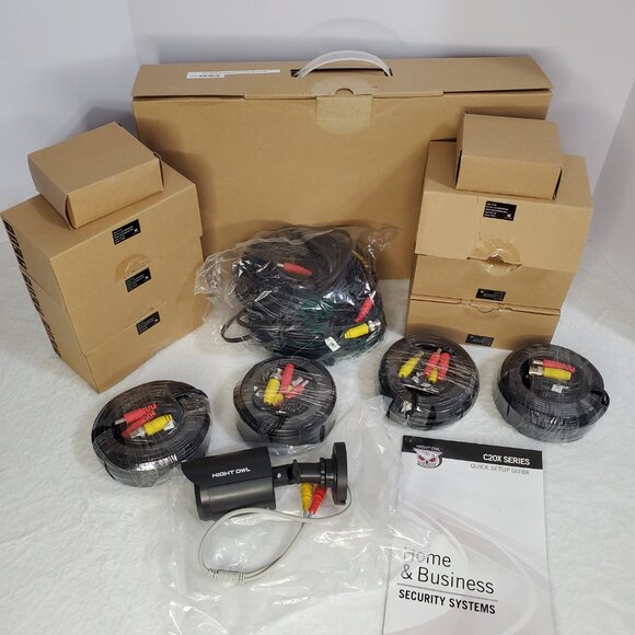 Home Security Camera System 6 Cameras Wired NEW NEVER USED IN BOX - Picture 7 of 13